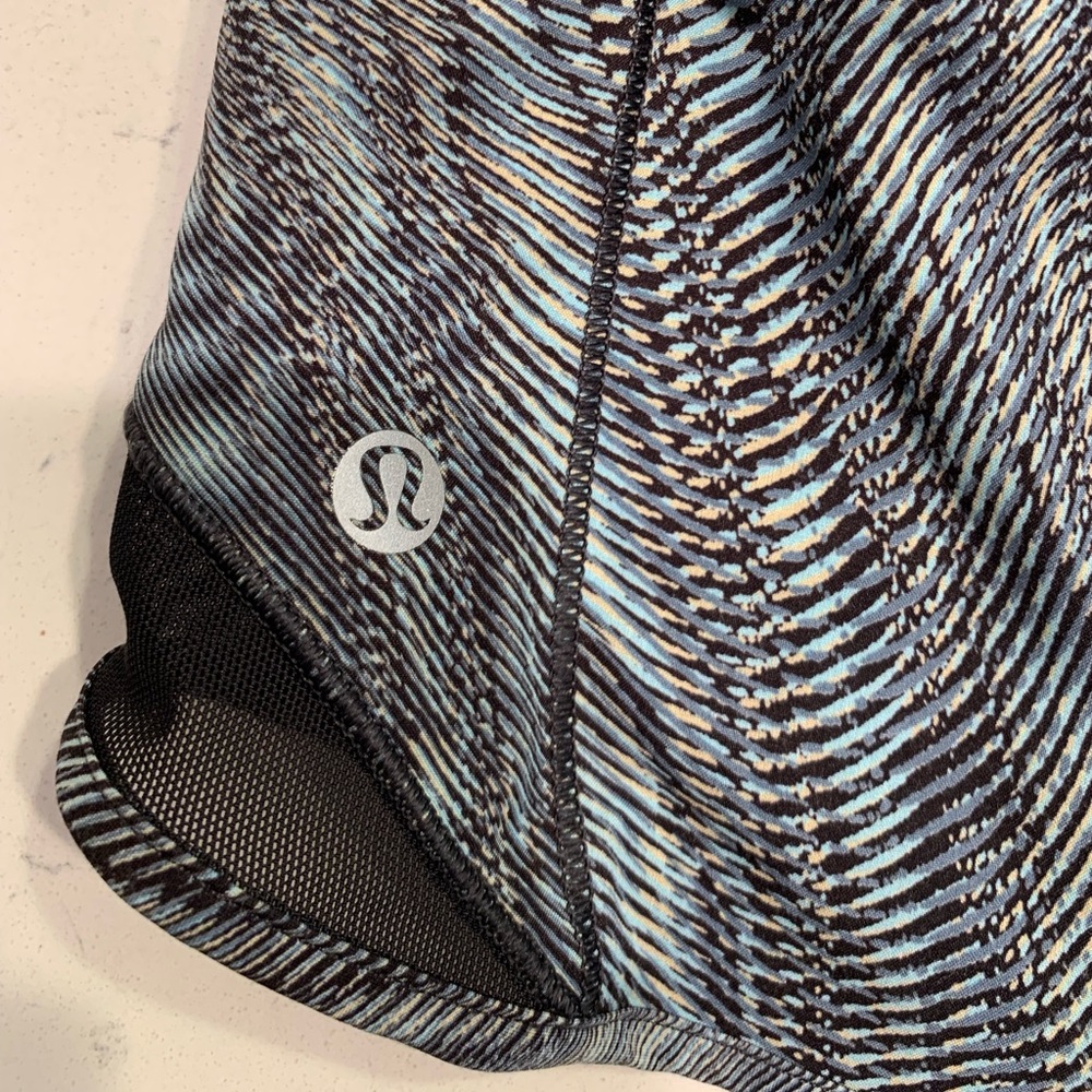 Green Lululemon Hotty hot shorts